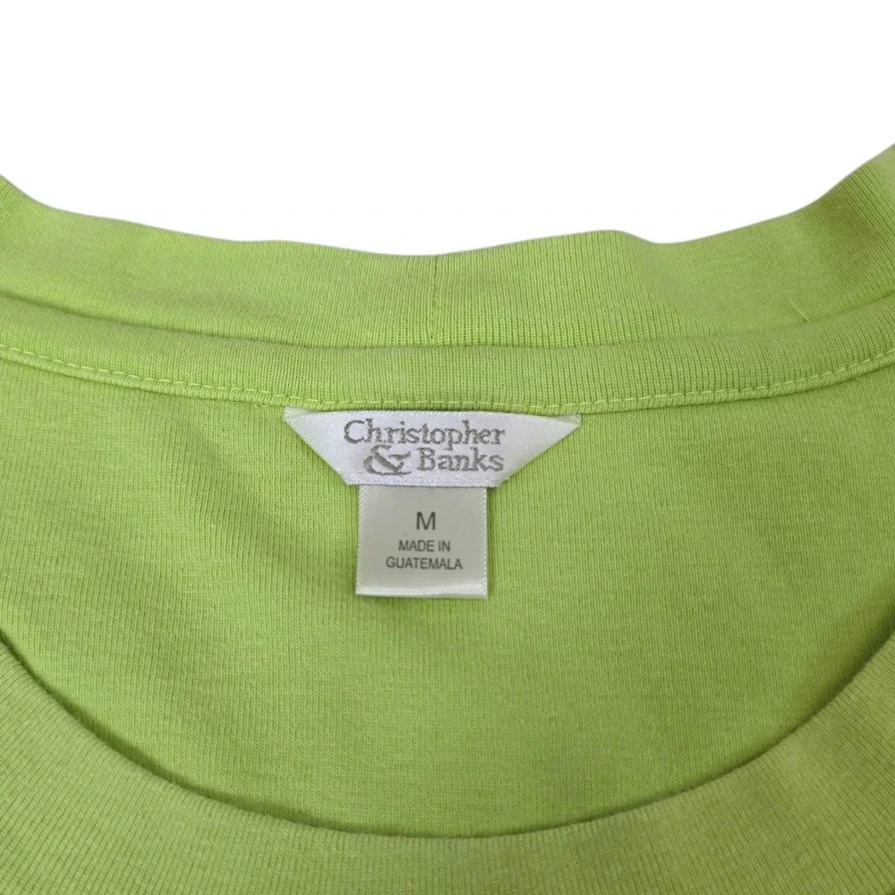 Time and Tru Christopher Banks Womens T-Shirt Bundle Short Sleeve - Pink & Green - Picture 10 of 13